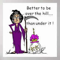 Grim Reaper Humour d'anniversaire