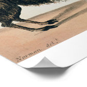 Poster Grimaldi et l'Alpaca, dans le Pantomime populaire (Coin)