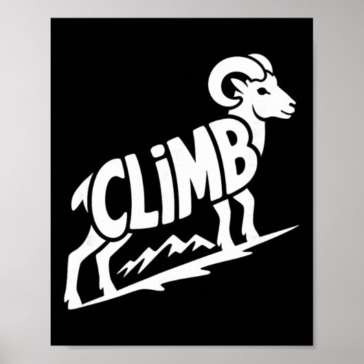 Poster Grimper - Escalade et bloc Bighorn Ram W (Devant)