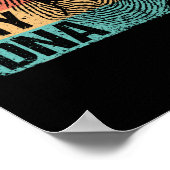 Poster grimpeur de rocher grimpeur de Boulder (Coin)