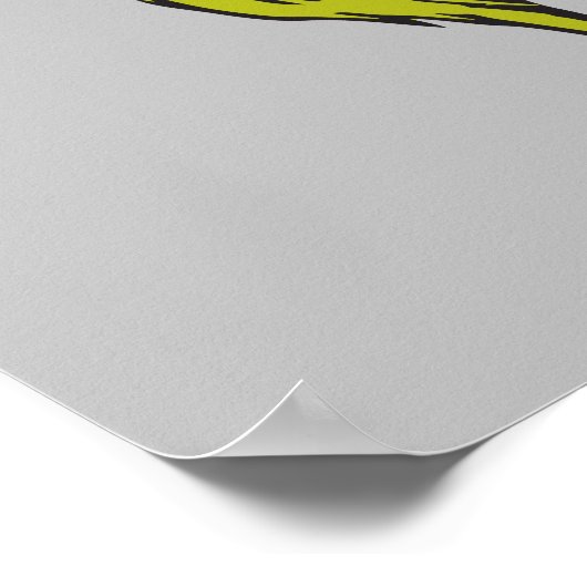 Poster Grinch classique | Fonctionnera pour le devis de h (Coin)