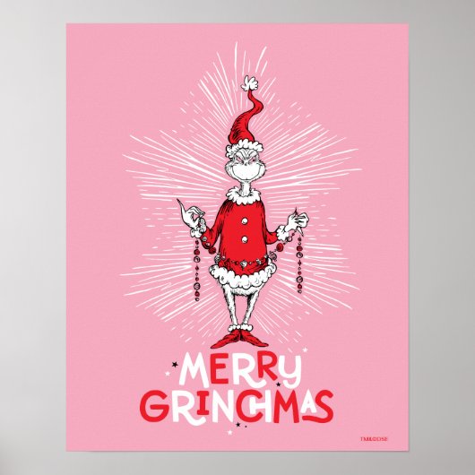 Poster Grinch | Joyeux Grinchmas (Devant)