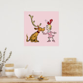 Poster Grinch | Max et Cindy Lou Who (Cuisine)