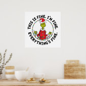 Poster Grinch | Tout va bien (Cuisine)