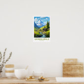 Poster Grindelwald Suisse Travel Imprimer (Cuisine)