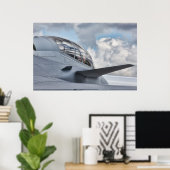 Poster Gripen SAAB (Bureau à domicile)