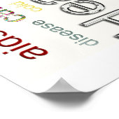 Poster grippe flu Texte associé (Coin)