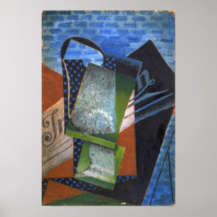 Poster Gris - Abstraction