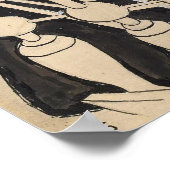 Poster Gris - Au Music Hall (Restaurant Au) (Coin)