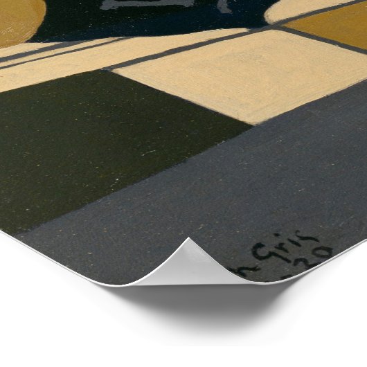 Poster Gris - Café (Coin)