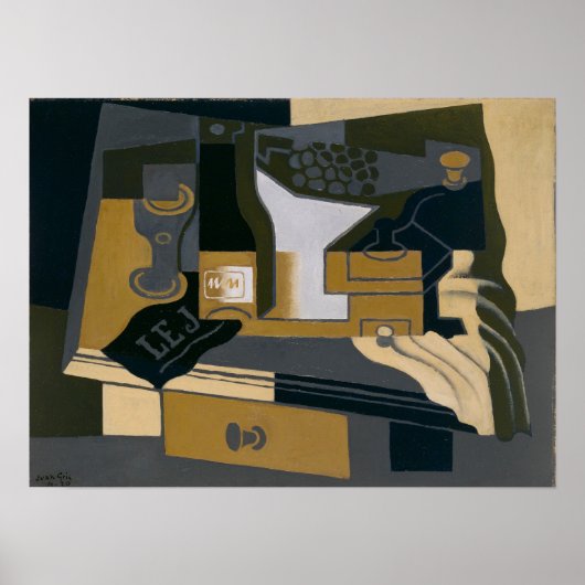 Poster Gris - Café (Devant)