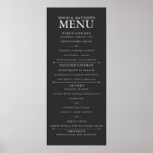 Poster Gris caviar (Devant)