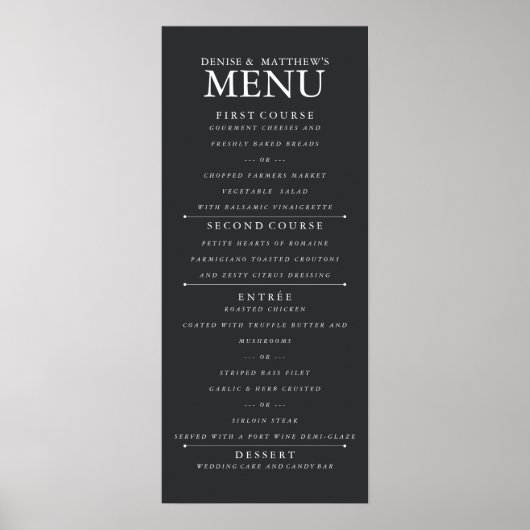 Poster Gris caviar (Devant)