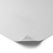 Poster Gris Clair (Coin)