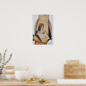 Poster Gris - Composition Avec Violon (Cuisine)