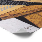 Poster Gris - Composition Avec Violon (Coin)