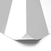 Poster Gris et blanc Motif diagonale (Coin)