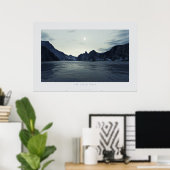 Poster gris froid (Bureau à domicile)