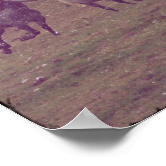 Poster Gris Gallop (Coin)