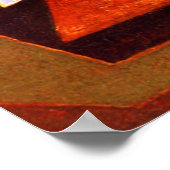 Poster Gris - La Guitare Noire (Coin)