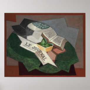Poster Gris - La Moquette Verte