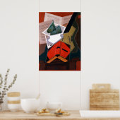 Poster Gris - Le Livre Rouge (Cuisine)