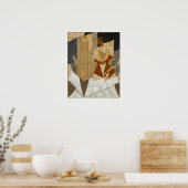 Poster Gris - Le Moulin Un Café (Cuisine)