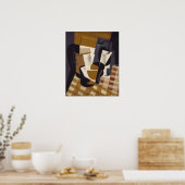 Poster Gris - Pichet Et Verre 1916 (Cuisine)