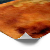 Poster Gris - Plume et Tuyau (Coin)