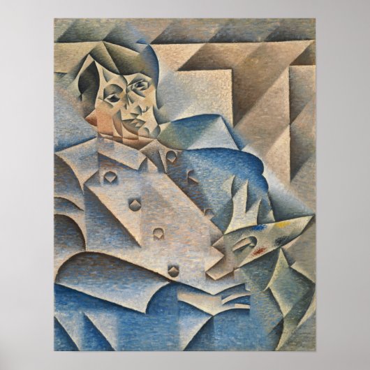 Poster Gris - Portrait De Pablo 1912 (Devant)