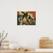 Poster Gris - Verre Et Panneau De Contrôle 1917 (Cuisine)