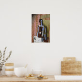Poster Gris - Violon (Cuisine)