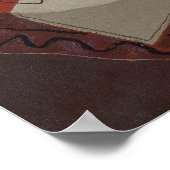 Poster Gris - Violon Avant Une Fenêtre Ouverte 1926 (Coin)