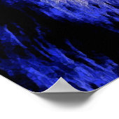 Poster Gris Wolf & Moon Imprimer (Coin)