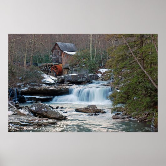 Poster Gristmill II de Glade Creek (Devant)