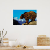 Poster Grizzly Bear (Cuisine)