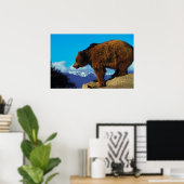 Poster Grizzly Bear (Bureau à domicile)