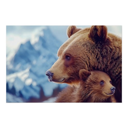 Poster Grizzly Bear 399, GB 399 (Devant)