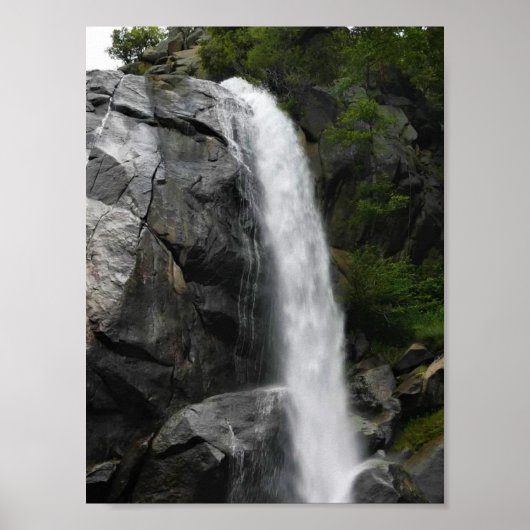 Poster Grizzly Falls, King's Canyon National Park, (Devant)