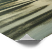 Poster Grizzly Oear Animal Fun Lake Pêche Happy Time (Coin)