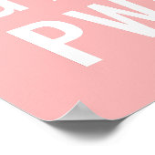 POSTER GRL PWR ROSE (Coin)