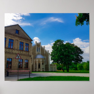 Poster Grodno Belarus Cityscape Architecture Synagogue