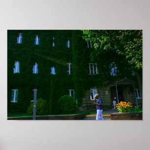 Poster Grodno Biélorussie Université d'architecture