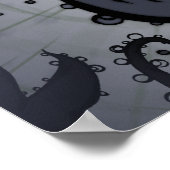 Poster Groen en wijngaarden (Hoek)