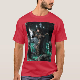 Poster Groene heks T-shirt