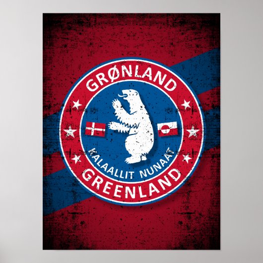 Poster Groenland (Devant)