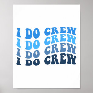 Poster Groom Et Moi, Crew Pour Mariage Bride Bachelorette