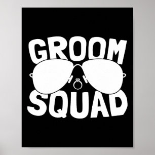 Poster Groom Squad Bachelor Party Stade Groom Gag Mens Fu