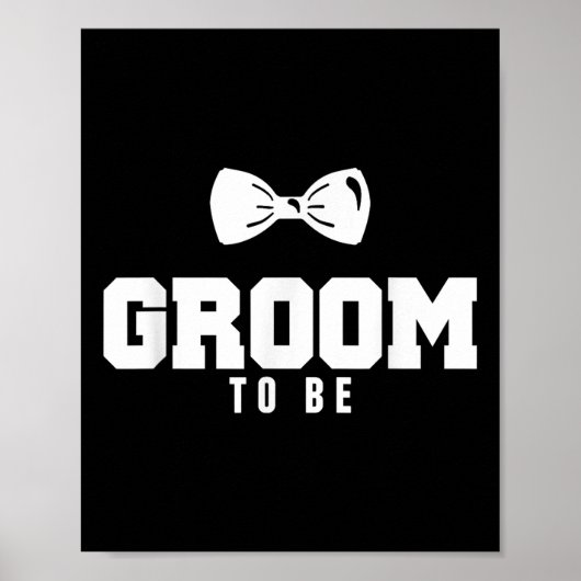 Poster Groom To Be Bachelor Party (Devant)