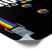 Poster Groom To Be Gay Lgbtq Pride Rainbow Flag Mariage B (Coin)